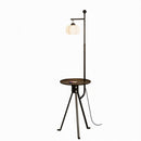 Wrelisyn | Integrated Shelf Floor Lamp
