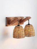 Alara | Rattan Wall Light