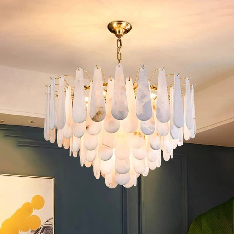 Senvrax | Alabaster Chandelier