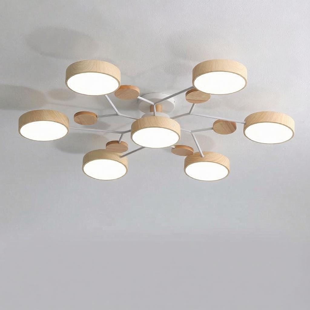 Evanric | Semi Flush Mounted Light - Detail View #2 | HomeCartel