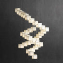Dorvalyn C | Alabaster Cluster Chandelier