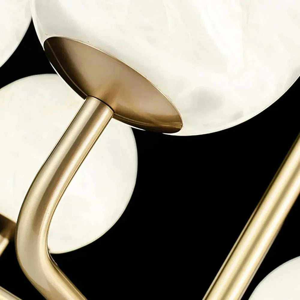 Senvira B | Alabaster Chandelier - Detail View #6 | HomeCartel