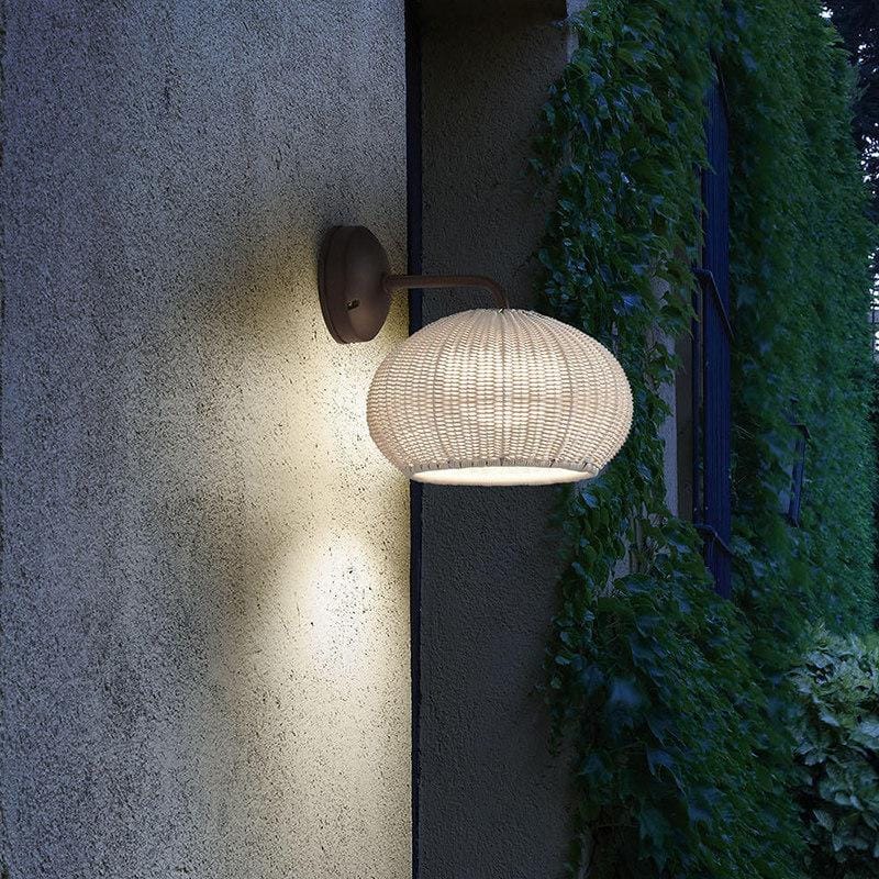 Liora A | Rattan Wall Light - Detail View #3 | HomeCartel
