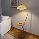 Qirissea | Integrated Shelf Floor Lamp