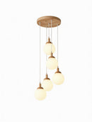Illumena | Wood Cluster Chandelier