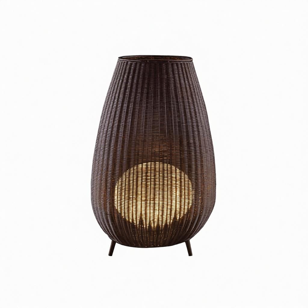 Almirae | Rattan Floor Lamp - Detail View #9 | HomeCartel