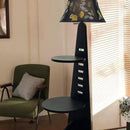 Melvarae | Integrated Shelf Floor Lamp