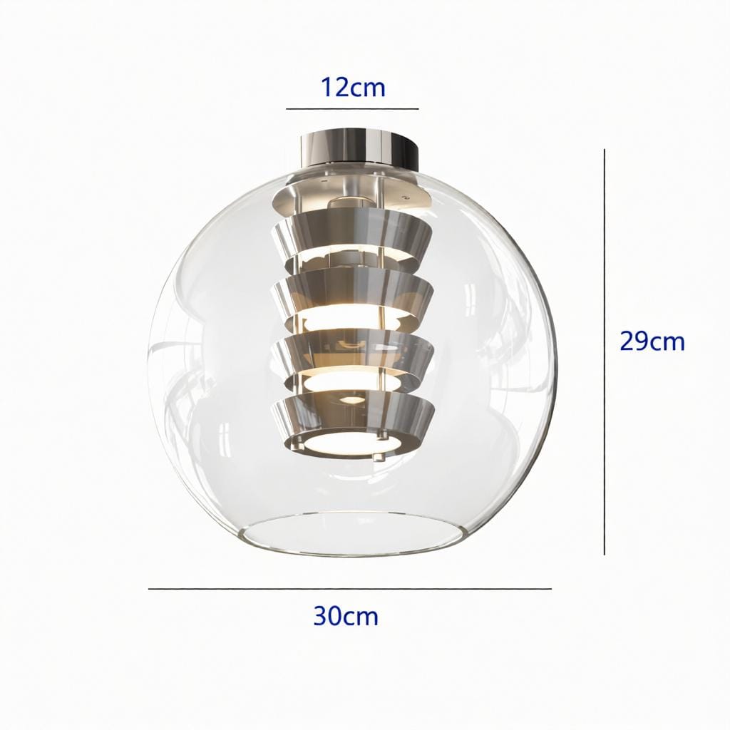 Everaile I Semi Flush Mounted Light - Detail View #4 | HomeCartel