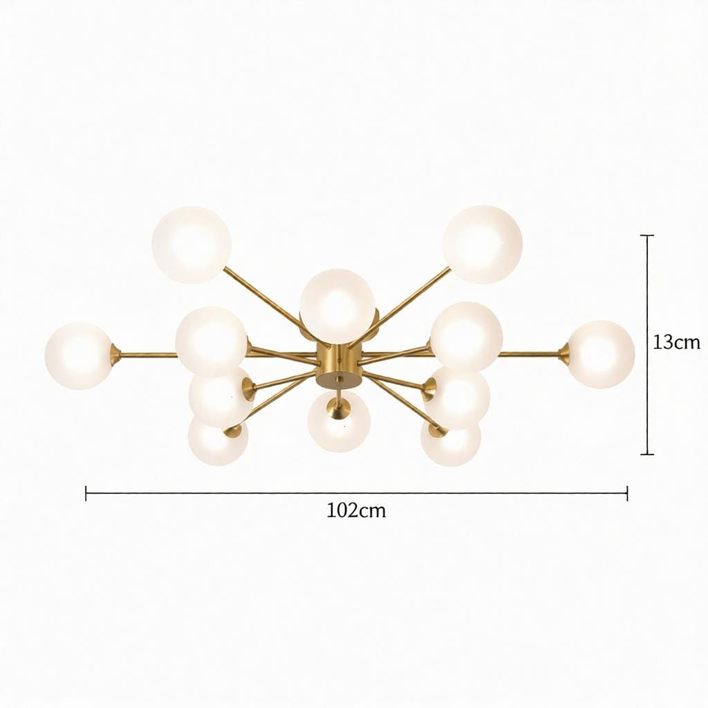 Teyrani | Semi Flush Mounted Light - Detail View #5 | HomeCartel
