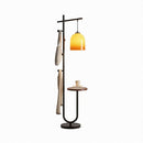Qesthera | Integrated Shelf Floor Lamp