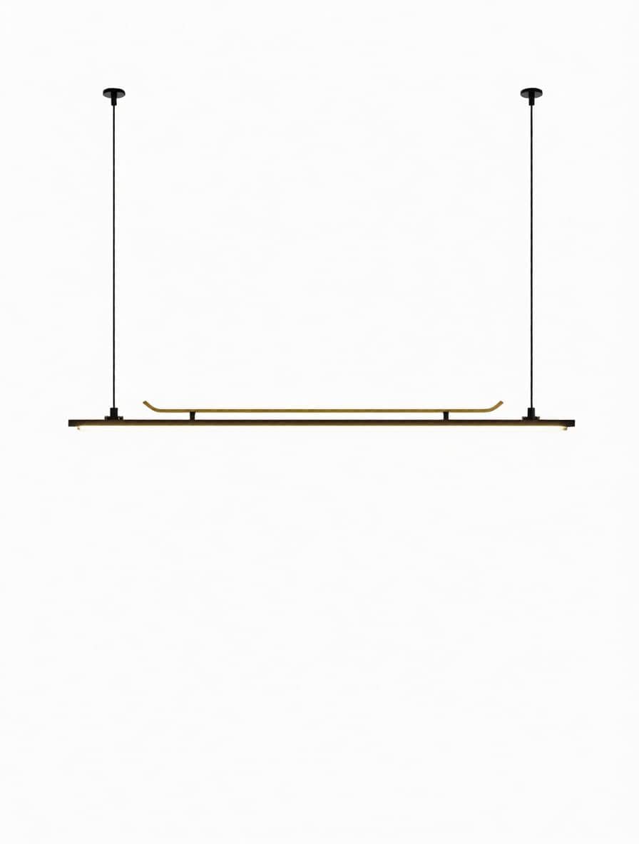 Naelindra | Linear Chandelier - Detail View #2 | HomeCartel