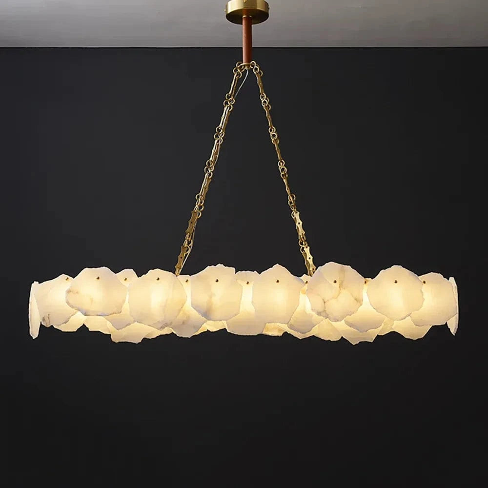 Xenavor D | Alabaster Linear Chandelier - Modern Chandelier | HomeCartel Philippines