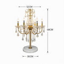 Dornielle Deux I Crystal Table Lamp