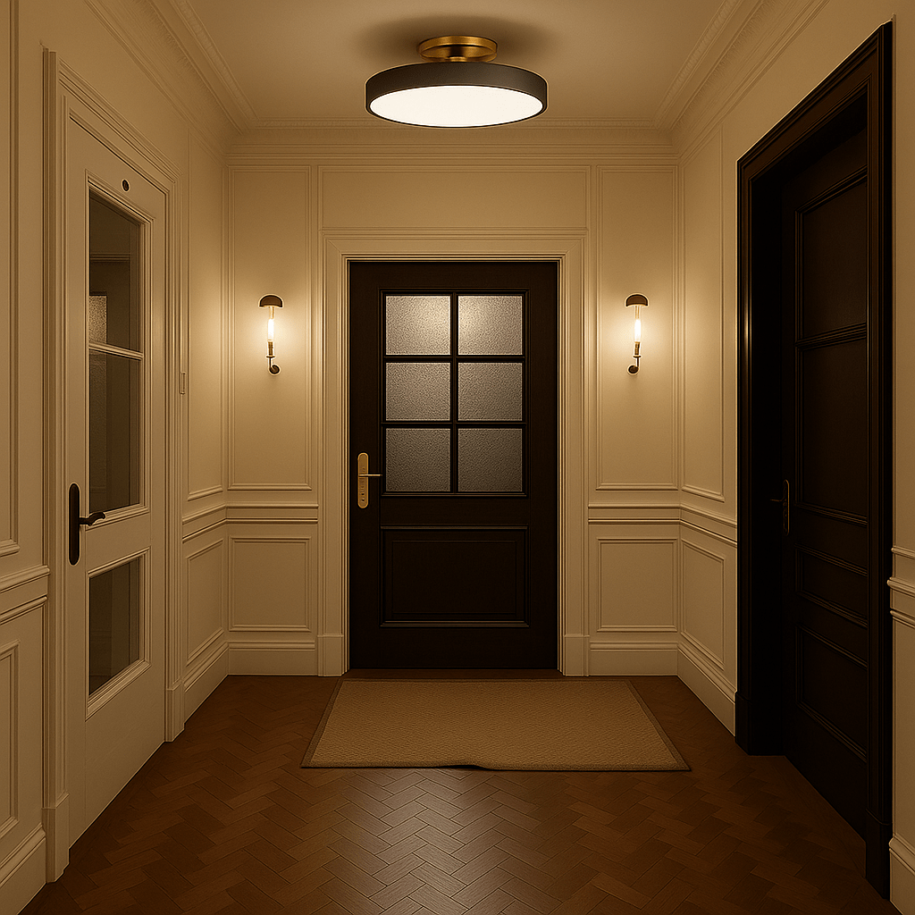 Rosemary | Semi Flush Mounted Light - Detail View #2 | HomeCartel