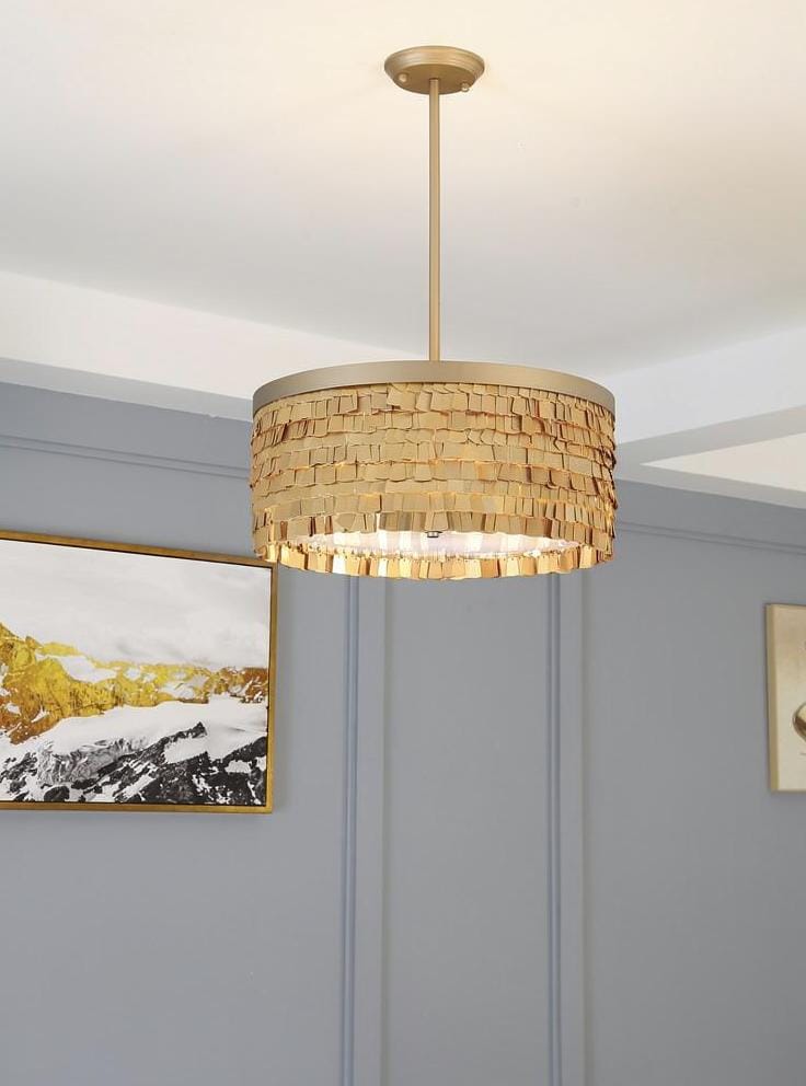 Vynthra | Semi Flush Mounted Light - Detail View #4 | HomeCartel
