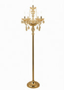 Elenyras I Crystal Floor Lamp
