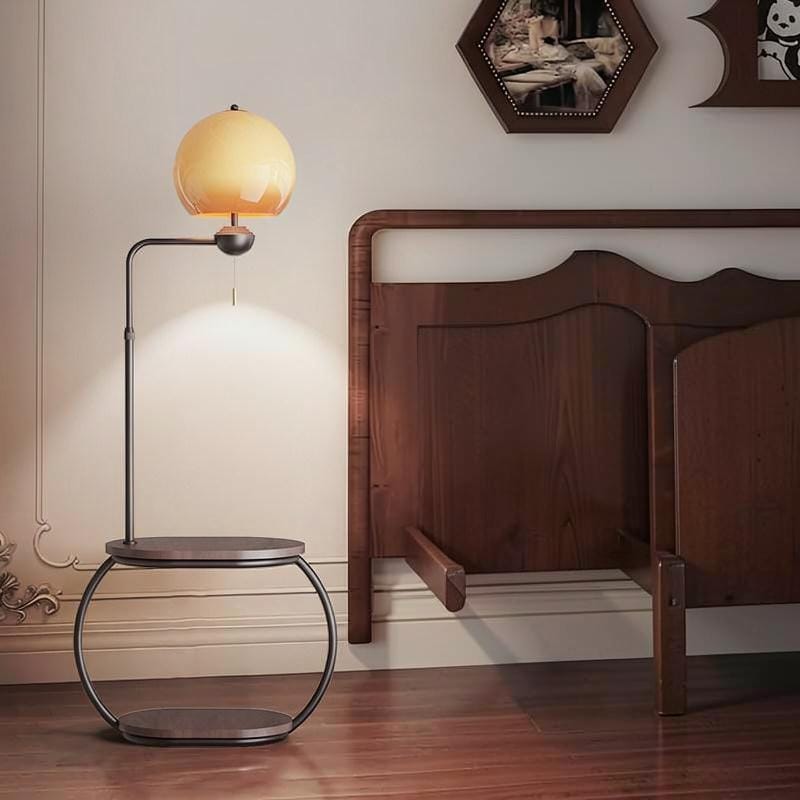 Palthas | Integrated Shelf Floor Lamp - Detail View #2 | HomeCartel