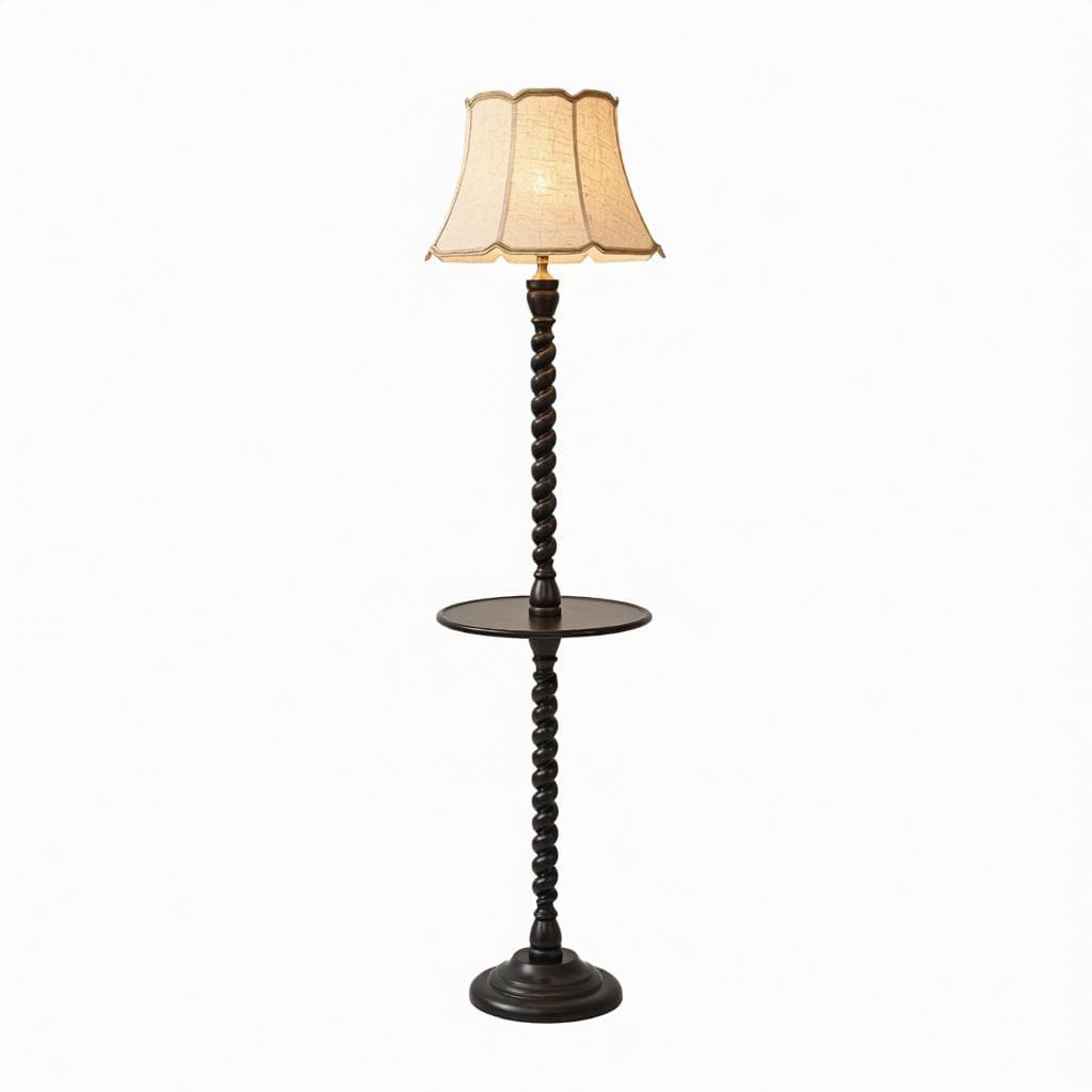 Zurethae | Integrated Shelf Floor Lamp - Detail View #6 | HomeCartel