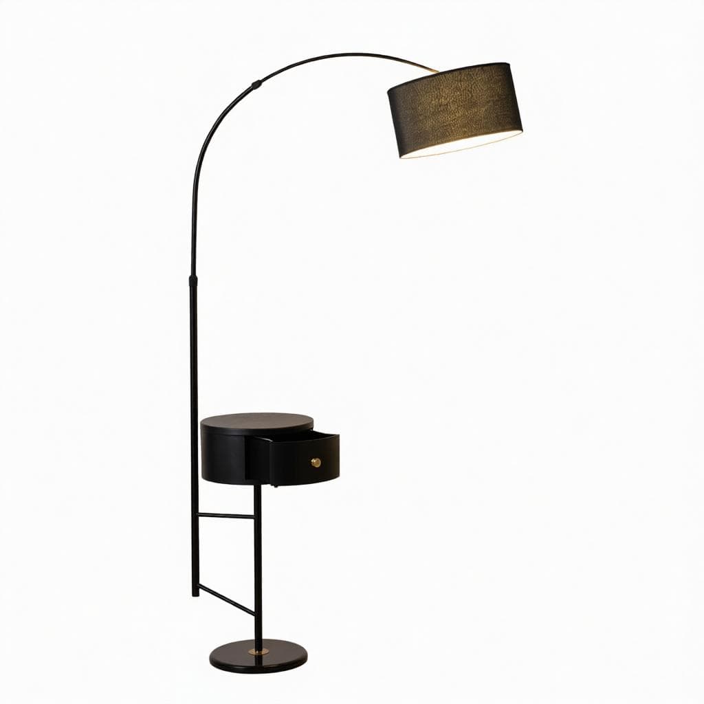 Caelune A | Integrated Shelf Floor Lamp - Modern Floor Lamp | HomeCartel Philippines