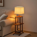 Nalindis | Integrated Shelf Floor Lamp