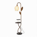 Aurenys | Integrated Shelf Floor Lamp