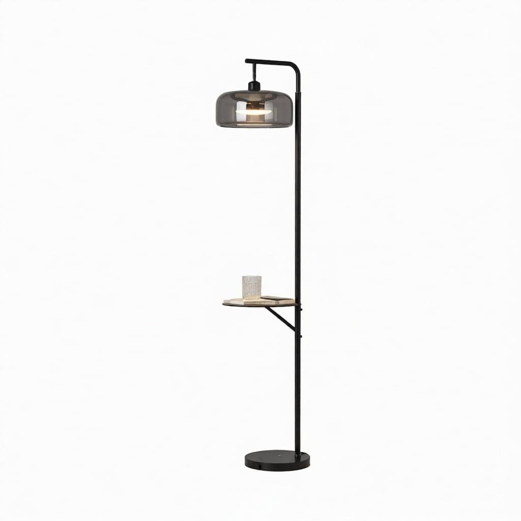 Rhanessa | Integrated Shelf Floor Lamp - Modern Floor Lamp | HomeCartel Philippines