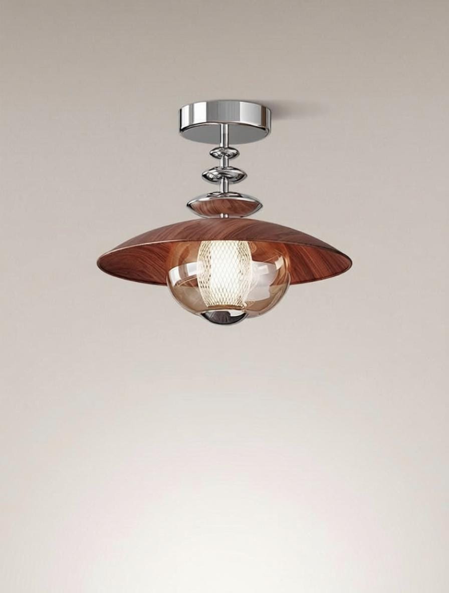 Fyrelune A I Semi Flush Mounted Light - Detail View #2 | HomeCartel