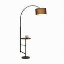Caelune B | Integrated Shelf Floor Lamp