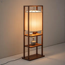 Nalindraok | Integrated Shelf Floor Lamp