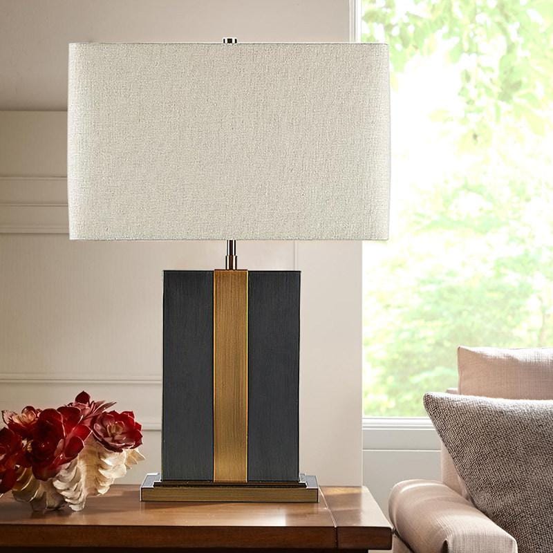 Strasbaugh | Shaded Table Lamp - Detail View #4 | HomeCartel
