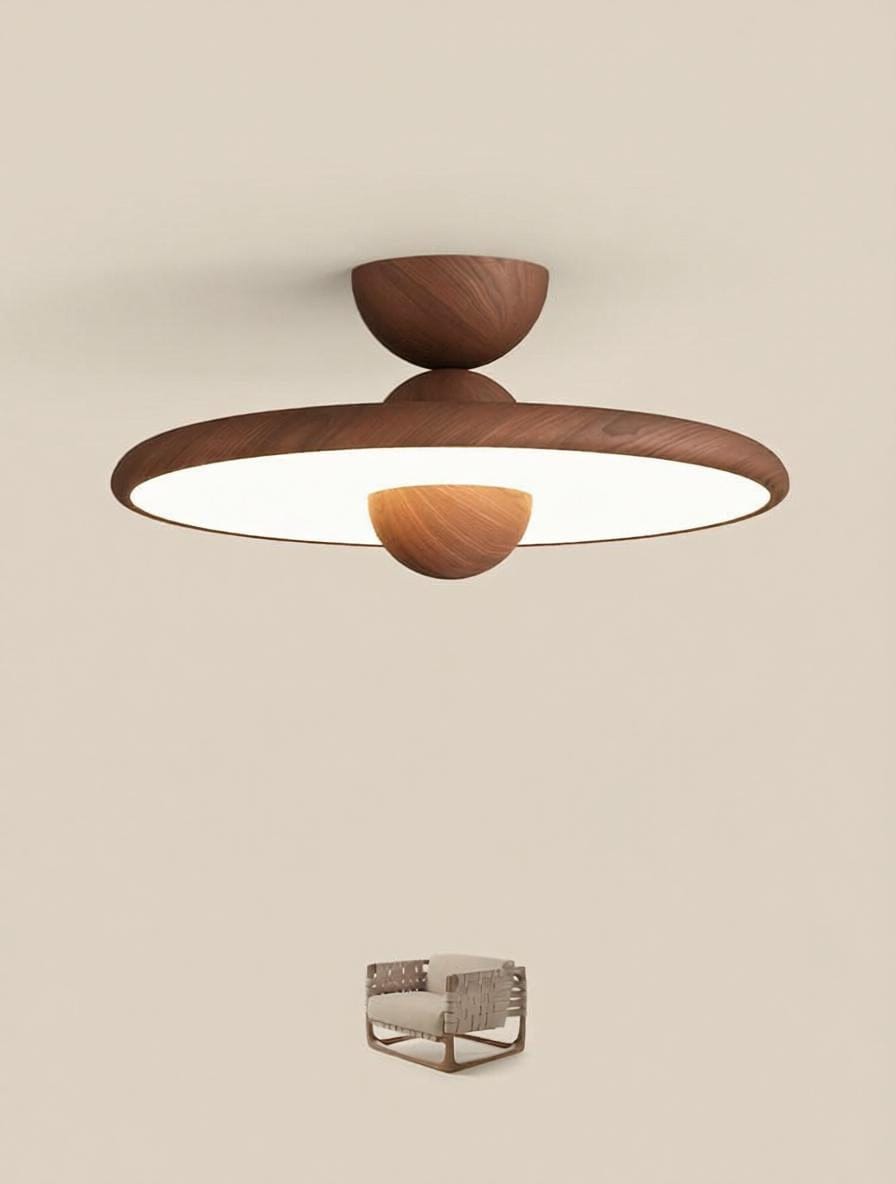 Norlan | Semi Flush Mounted Light - Detail View #2 | HomeCartel
