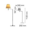 Belvento | Floor Lamp Swing Arm