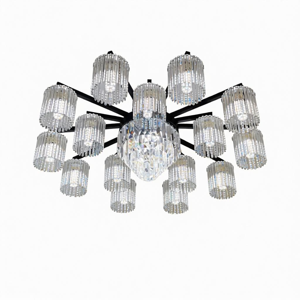 Hartwick A | Semi Flush Mounted Light - Detail View #4 | HomeCartel