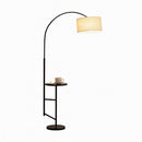 Caelune B | Integrated Shelf Floor Lamp
