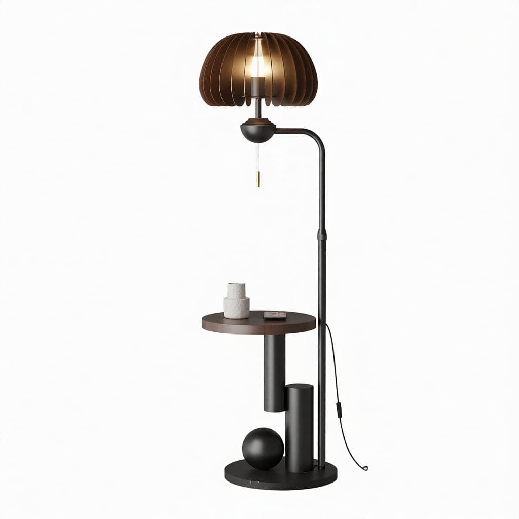 Raeloria | Integrated Shelf Floor Lamp - Detail View #7 | HomeCartel