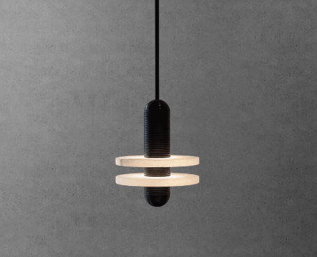 Avorelle | Alabaster Pendant Light - Detail View #2 | HomeCartel