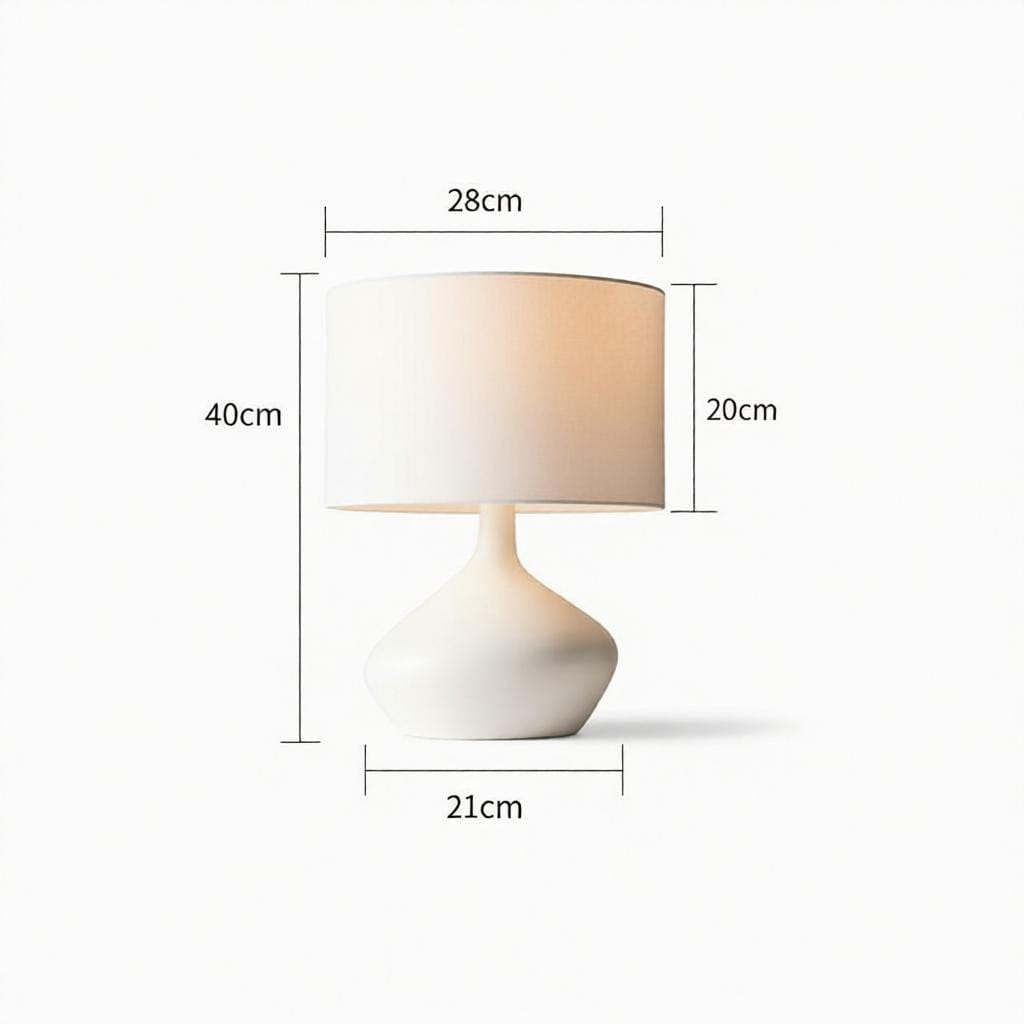 Soniello | Shaded Table Lamp - Detail View #4 | HomeCartel