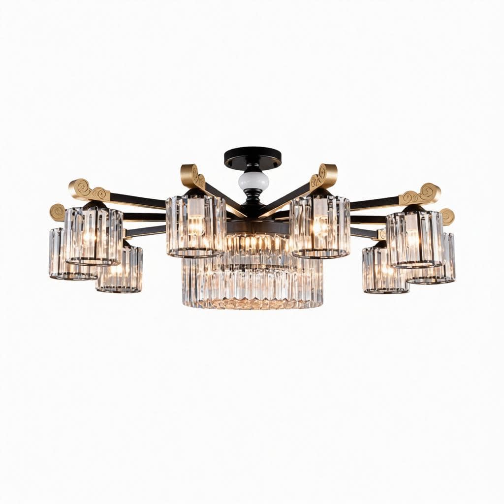 Kerric B | Semi Flush Mounted Light - Detail View #9 | HomeCartel