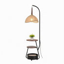 Soralith | Integrated Shelf Floor Lamp