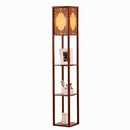 Talissa Trois | Integrated Shelf Floor Lamp