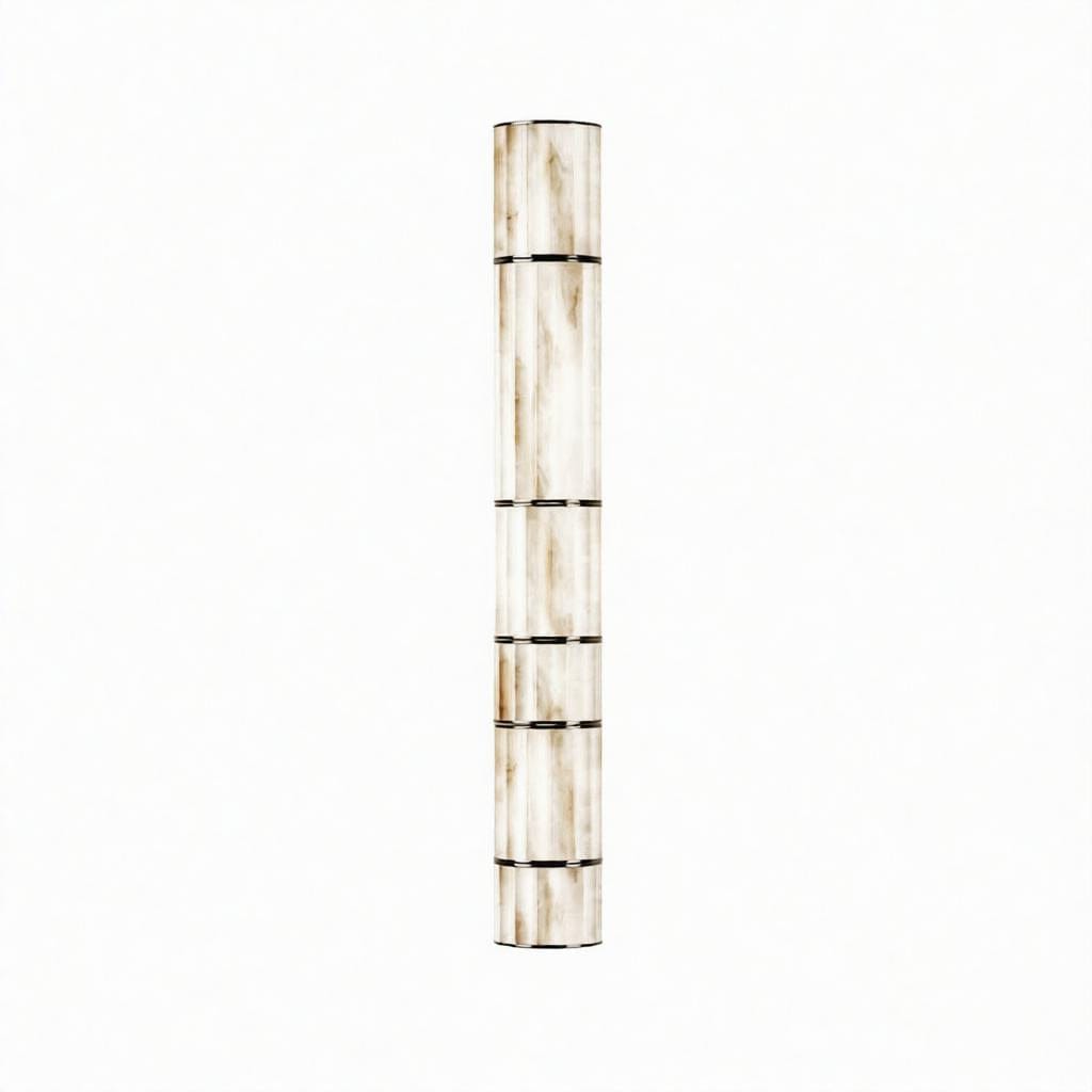 Salren Une | Alabaster Wall Light - Detail View #3 | HomeCartel
