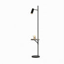 Ronetha | Integrated Shelf Floor Lamp