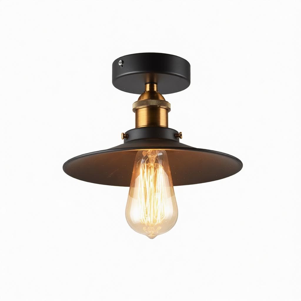 Marlin Une | Semi Flush Mounted Light - Detail View #3 | HomeCartel