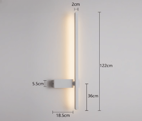 Obrynal | Linear Wall Light - Detail View #8 | HomeCartel