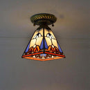 Teranil Deux | Semi Flush Mounted Light
