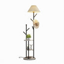 Isendra A | Integrated Shelf Floor Lamp