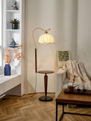 Virellune A | Integrated Shelf Floor Lamp