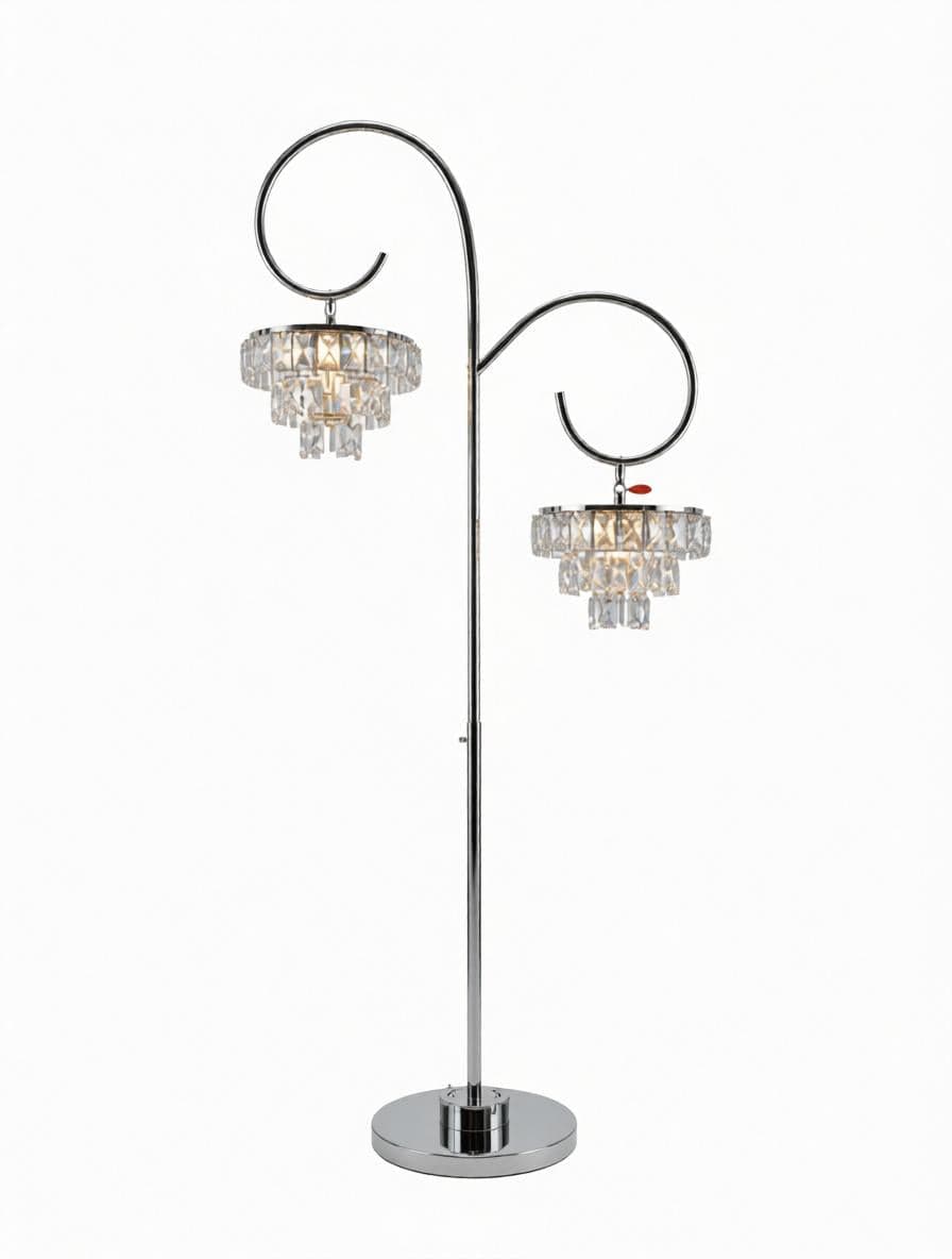 Oalowyn I Crystal Floor Lamp - Modern Floor Lamp | HomeCartel Philippines