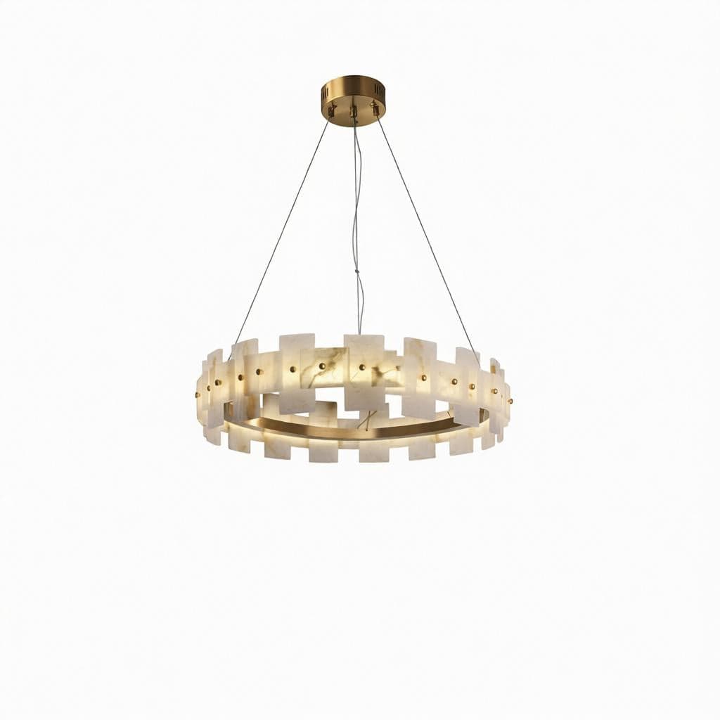 Ralvanis A | Alabaster Chandelier - Detail View #5 | HomeCartel