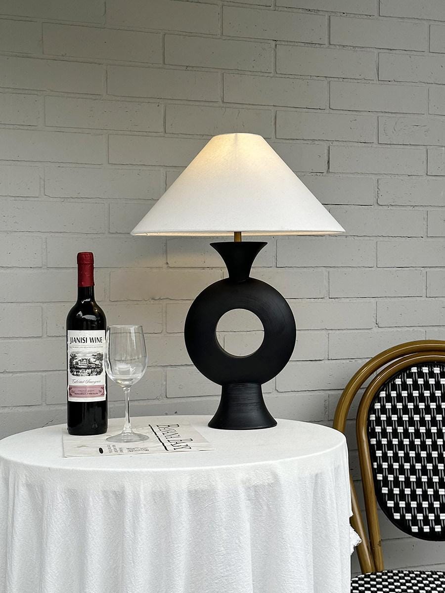 Rogallie | Shaded Table Lamp - Detail View #3 | HomeCartel